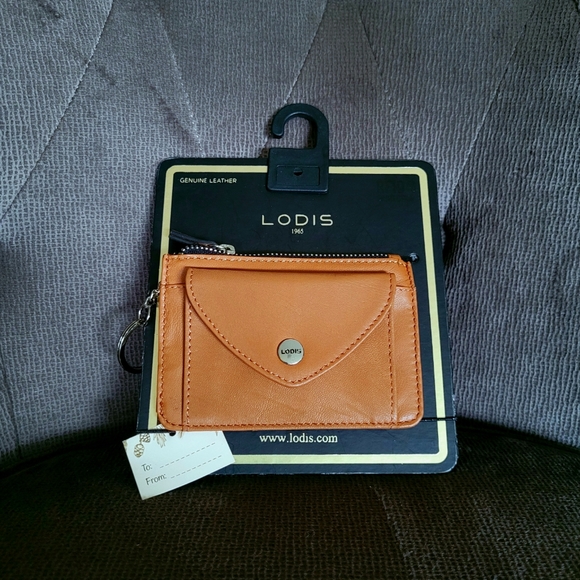 Lodis Paige Card💳 Case with Key🔑 Ring💍 - Picture 10 of 12